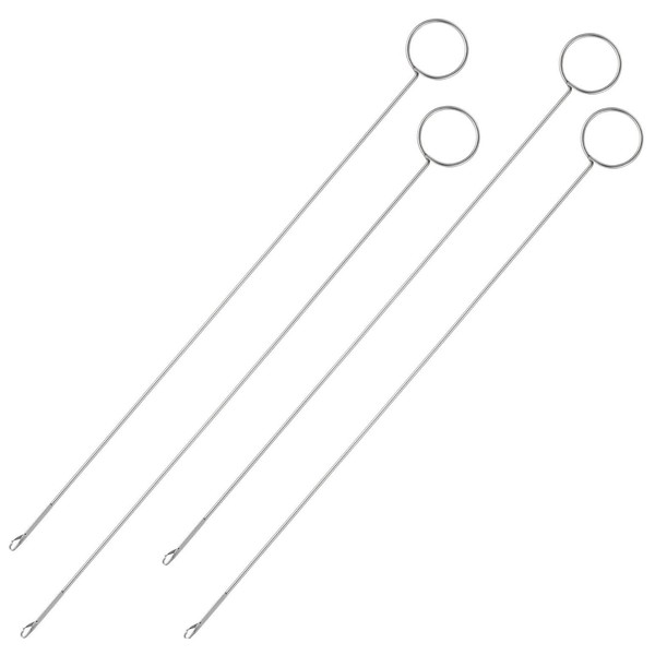 4 Pieces Sewing Loop Turner Hook Long Loop Turner Tool