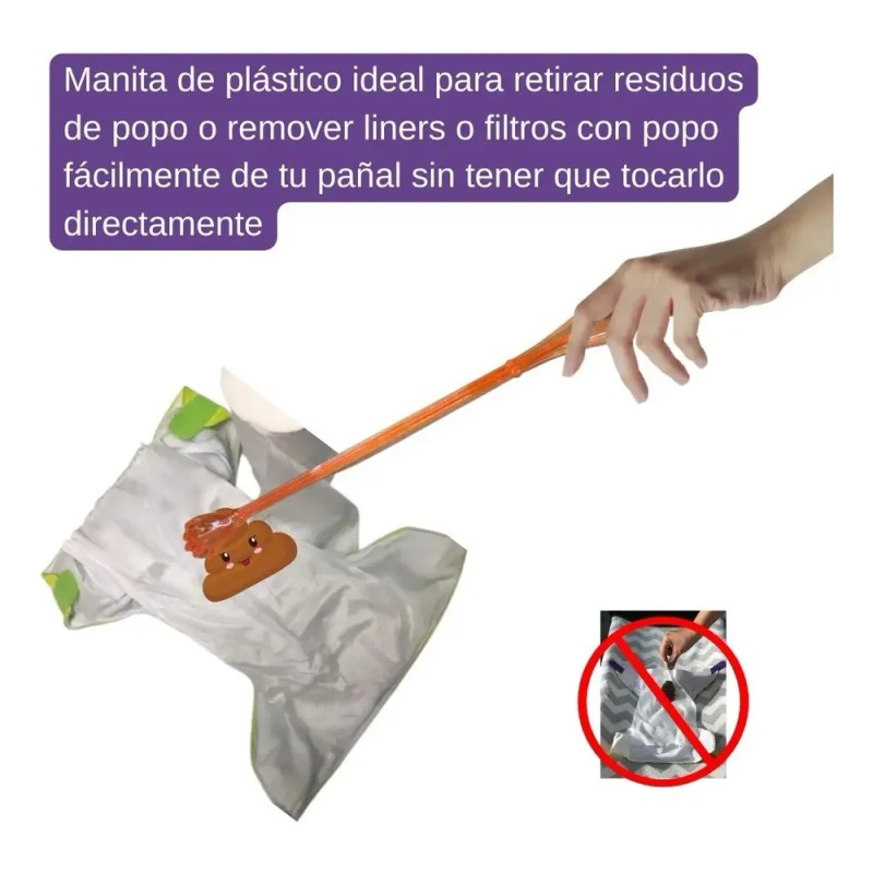 Kit Lavado Pañales De Tela Detergente Lavadero Manita