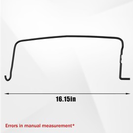 KOPKIO 747-1161A-0637 747-1161 Lawn Mower Bail Control Handle Compatible with MTD 746-04265A, 746-04265, Compatible with Craftsman Troy-Bilt, Compatible with CUB Cadet CC46M CC46MZ CC46ES CC94M CC98M