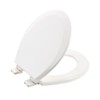 Wood Toilet Seat, Slow Close, High Gloss Finish, Premium Moulded