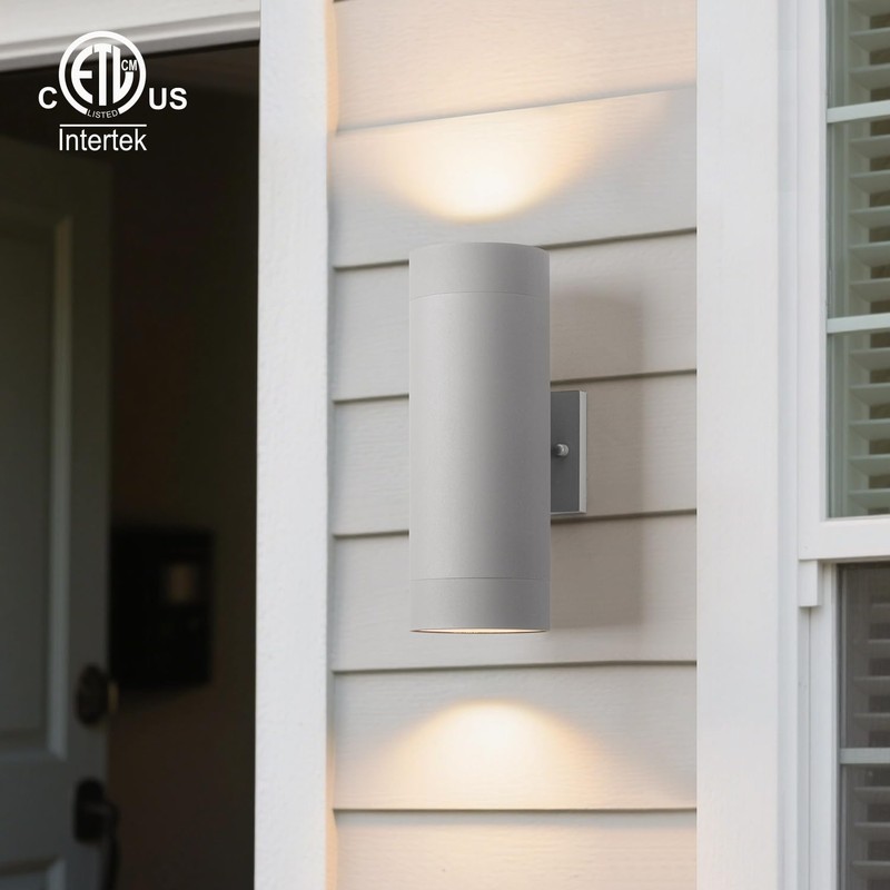 mirrea Modern Outdoor Porch Light Patio Light in 2 Lights