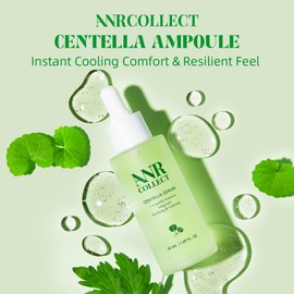 ANRCOLLECT ANRCOLLECT Centella Serum, Centella Asiatica Serum for Sensitive, Redness, Dry and Acne-Prone Skin, Soothing & Calming with Mugwort & Cica, 1.7 fl oz (50ml)