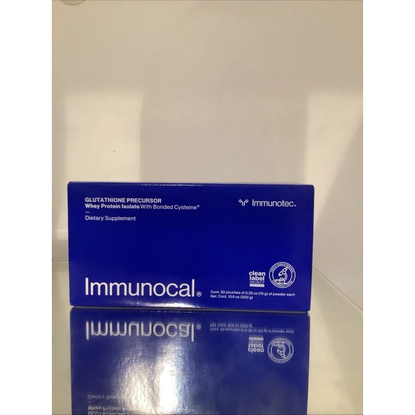 Immunocal Classic Blue Regular Glutathione Precursor, 30 Pouches by Immunotec