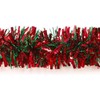 Toyland® 2 Metre Red & Green Tinsel - Decorative Christmas