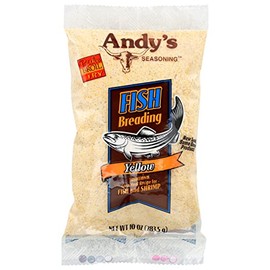 Andys Breading Fish Yellow, 10 Oz (Pack of 6)