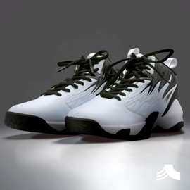 STRIDDEN 2 Pairs Oval Shoelaces, 1/4” Half Round Eco-Positive Shoe Laces for Sneakers, Athletic Shoes, Boots and More, Black/36in