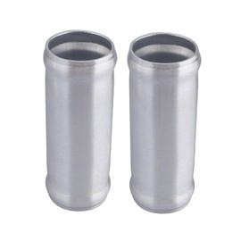AC PERFORMANCE 1.5" (38mm) OD Aluminum Alloy Hose Joiner Silicone Pipe Connector Bead, 4" Length, Pack of 2