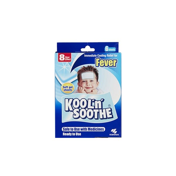 Kool n Soothe for Fever Sheet X 6
