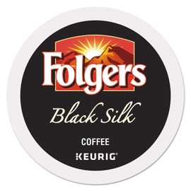 Folgers Gourmet Selections K-Cup Single Cup for Keurig Brewers, Black Silk, 24 Count
