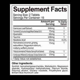 Men’s Confidence Herbal Energy Supplement – Daily Vitality & Energy Support, Healthcare & Fitness Edible