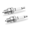 Wai Danie 2Pcs E6TC Motorcycle Spark Plug BP6HS Compatible with