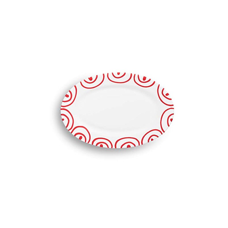 GMUNDNER KERAMIK Oval Plate / Flag Gourmet Size: L 21
