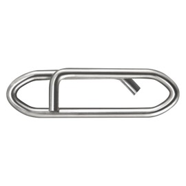 Dr.Fish 40 Pack Fishing Power Clips Stainless Steel Topwater Speed Lure Clips Quick Change Fishing Snap Connector Saltwater Freshwater Fishing Terminal Tackle 75LB