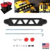Unbranded Universal Aluminum Car Battery Tie Down Holder Mount Bracket