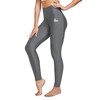 FitsT4 Sports Women's Swimming Leggings UPF 50+ High Waisted with