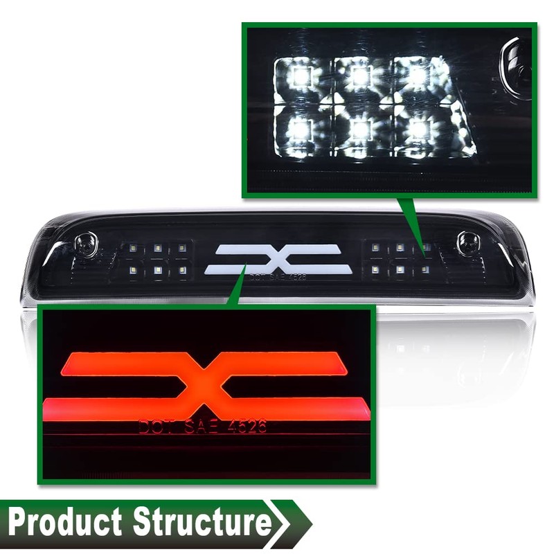 GRAND ORANGE LED 3rd Brake Light Compatible with 2014-2020 Chevy
