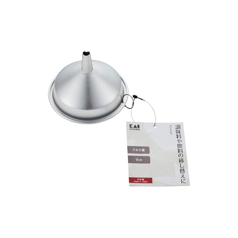 Kai KAI KITCHEN DH8118 Aluminum Rot Funnel, 3.5 inches (9