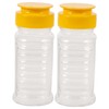 Kisangel Sets Multi-Purpose Squeeze Bottles Honey Jars Dispenser for Condiments