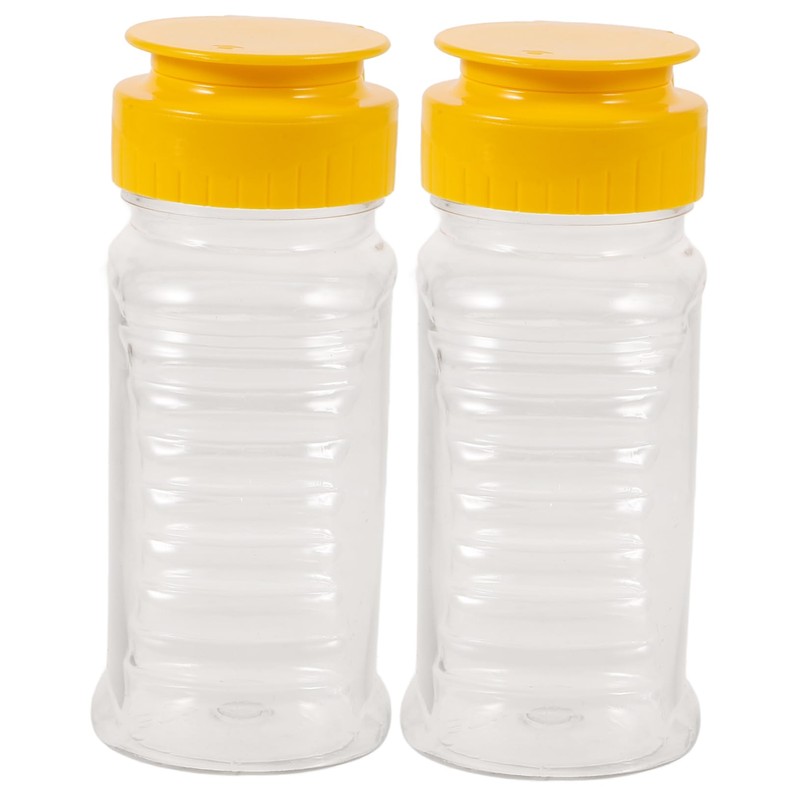 Kisangel Sets Multi-Purpose Squeeze Bottles Honey Jars Dispenser for Condiments
