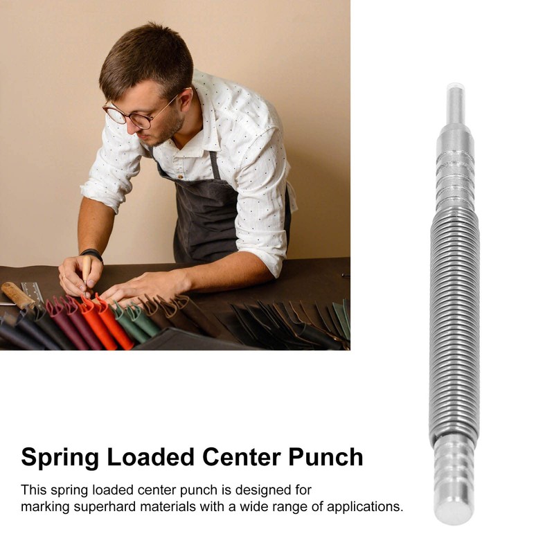 QANYEGN Automatic Center Punch, Premium Metal Spring Punch, Durable, Accurate