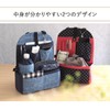 アットファースト リュック イン ポケット アズール ブルー AF7108