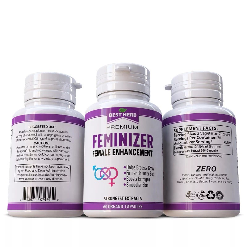 Best Herb Pueraria Mirifica 5000mg Dietary Supplement Organic 60 Capsule