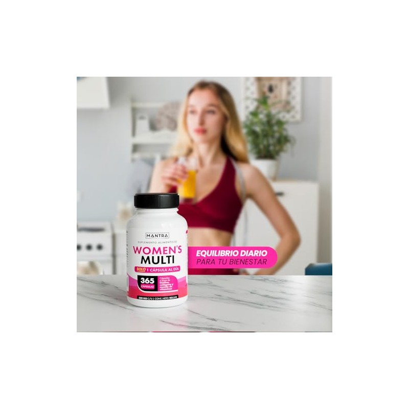 MULTIVITAMÍNICO DE MUJER | MANTRA Nutrition | Women´s Multi (365