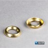 Screw Cup Washer No. 10 Electro Brass Plated Screw Surface