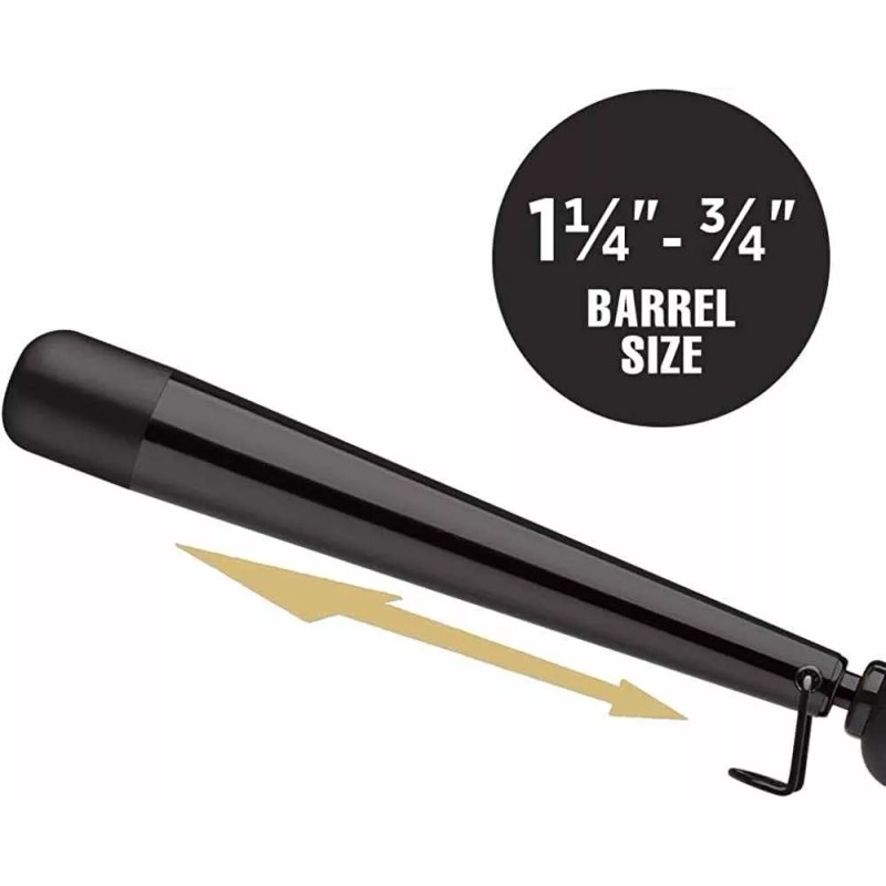 Hot Tools - Plancha Para Rizar Barril Cónico Invertido