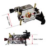 Saihisday C1M-EL37B 445 Replacement for Husqvarna Carburetor with Maintenance Kit