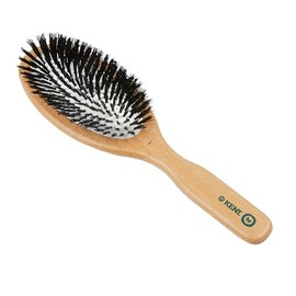 Kent V07 Cepillo de pelo vegano con cerdas de jabalí, cepillo grande orgánico para suavizar y aumentar el brillo, cepillo ecológico ideal para todo ti