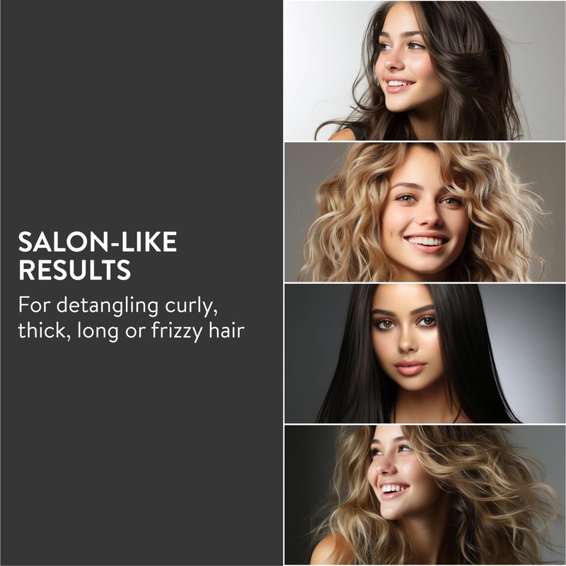 H&S Round Hair Brush - ⌀ 85mm (3.3") - Natural