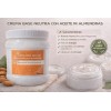 1 Kg Crema Base Con Aceite Almendras Corporal Y Facial