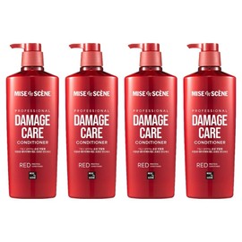 Mise-en-scène Damage Care Red Protein Conditioner, 680ml, 4 pieces / 미쟝센 데미지케어 레드 프로틴 컨디셔너, 680ml, 4개
