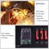 WesGen Christmas Lights，Snowflake String Lights Battery Operated Waterproof 20ft, 40