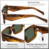 AVAVAY Polarized Sunglasses for Men Eyewear Acetate Frame TAC lens