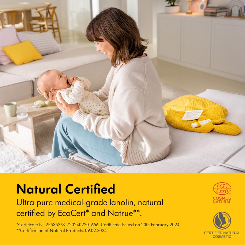 Medela Purelan Lanolin Nipple Cream, Fast Relief for Sore Nipples