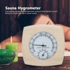 Holz ThermoHygrometer Thermometer Hygrometer Badezimmer Sauna Raumzubehör