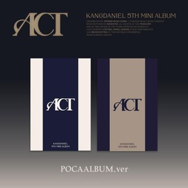 KANGDANIEL 5TH MINI [ACT] (POCAALBUM VER.)（韓国盤）※デジタルアルバムでありCDは同梱されてません（アプリ必要）