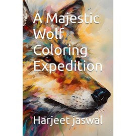 A Majestic Wolf Coloring Expedition