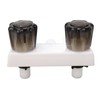 RV Shower Faucet Valve Diverter Shower Mixing Valve Control with