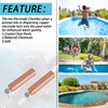 XYgdhqpt Swimming Pool Copper Electrodes Compatible with Perma Salt Chamber,Replacement