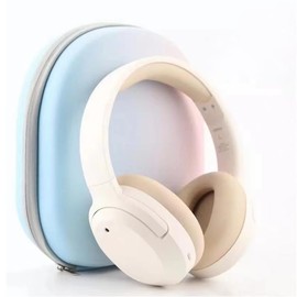 Large Headphone Case Over Ear, Universal Portable Hard Shell Storage Case Protective Cover Pouch Travel Bag (Colorful)