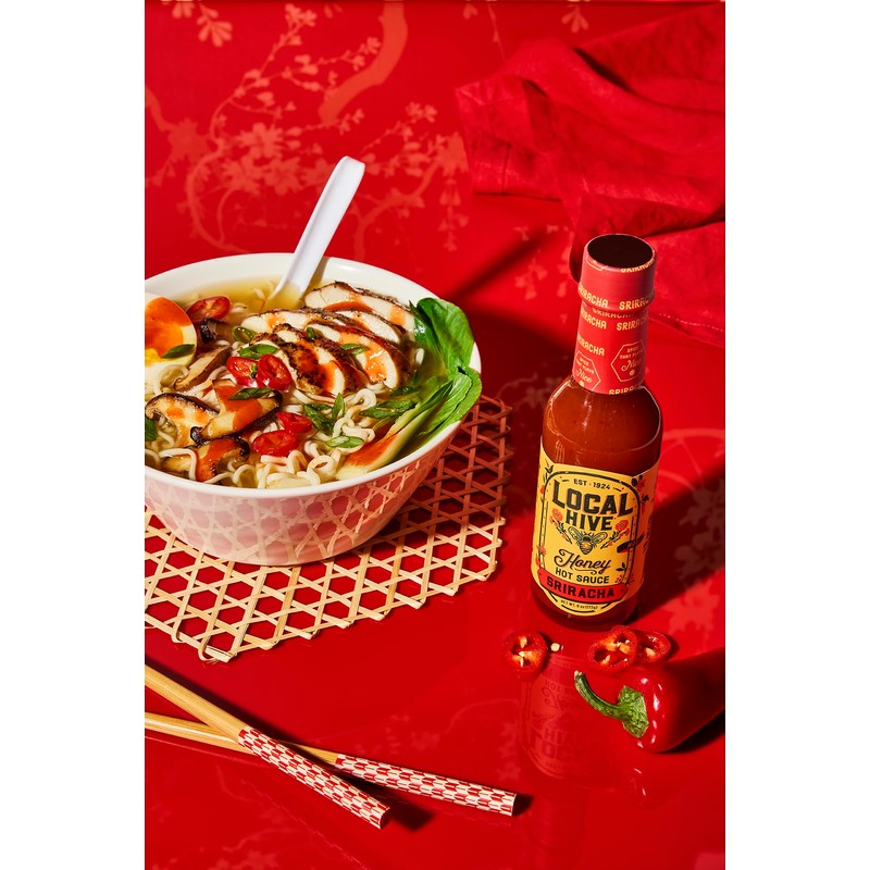LOCAL HIVE Sriracha Honey Hot Sauce, 6 OZ