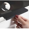 KYRYD Concealed Kitchen Door Handles，4 Pack Concealed Kitchen Cupboard Handles,20mm