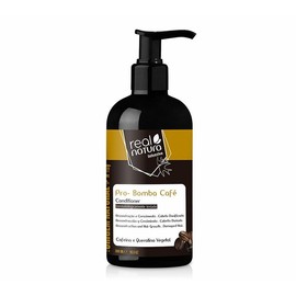 Real Natura - Conditioner Pro-Bomba Café - 300 ml - Vitalises and nourishes the hair