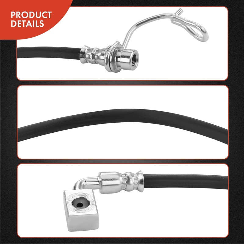 A-Premium Brake Hydraulic Hose Compatible with Dodge Nitro 2009-2011 Jeep