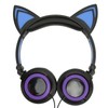 Cat Ear Wired Headphone Noise Reduction Cute Kids Cartoon Headset