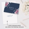 Sympathy Thank You Cards with Envelopes - Pack of 25