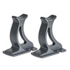 Valdern" Pair of Grey Anthracite Universal Traditional Column Radiator Support